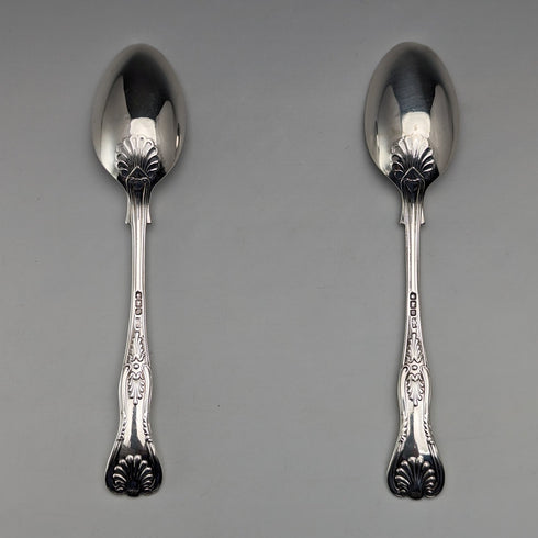 1914年頃 英国アンティーク 純銀製ティースプーン ペア Mappin & Webb